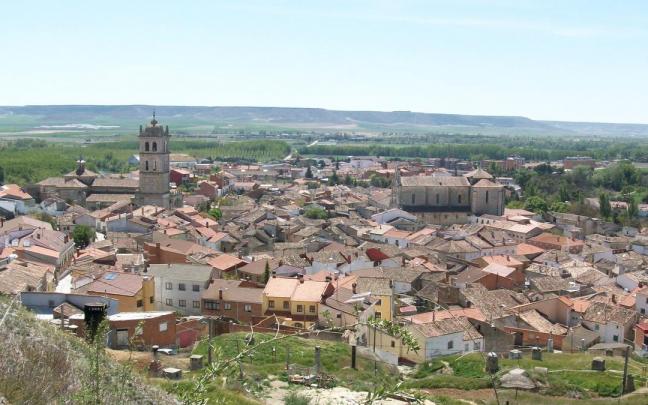 Imagen de la localidad palentina de Dueñas