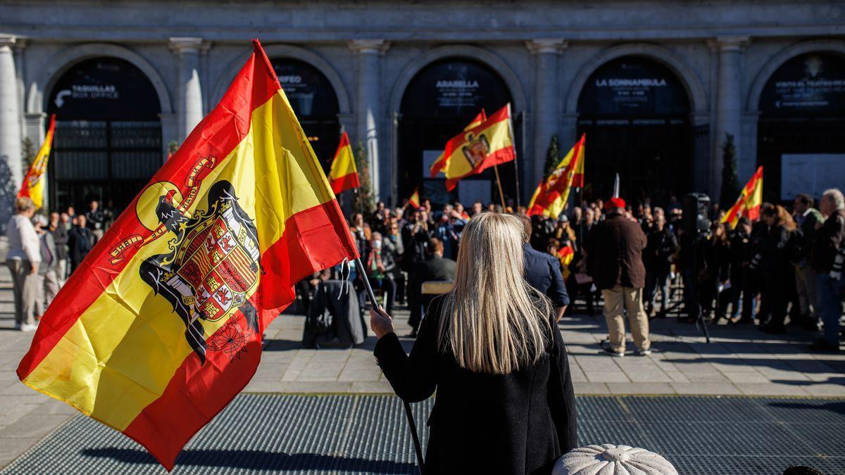 Acto en Madrid en homenaje a Franco y Primo de Rivera