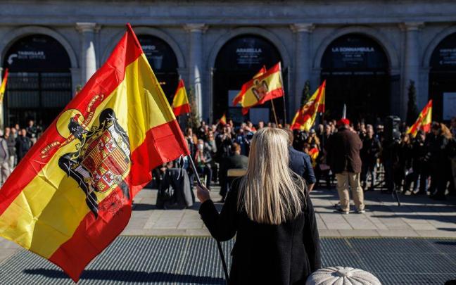 Acto en Madrid en homenaje a Franco y Primo de Rivera