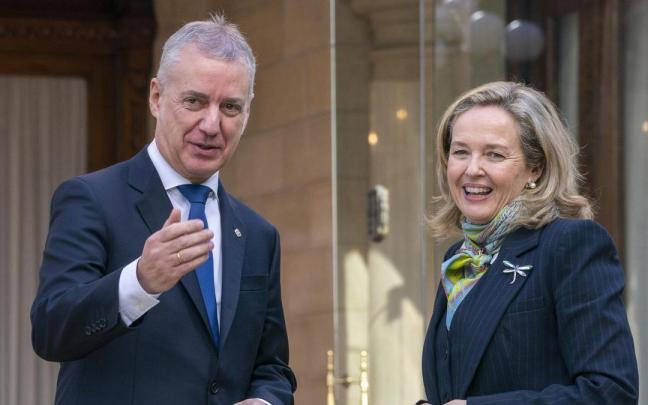 La vicepresidenta española, Nadia Calviño, se ha reunido con el lehendakari, Iñigo Urkullu La vicepresidenta española, Nadia Calviño, se ha reunido con el lehendakari, Iñigo Urkullu