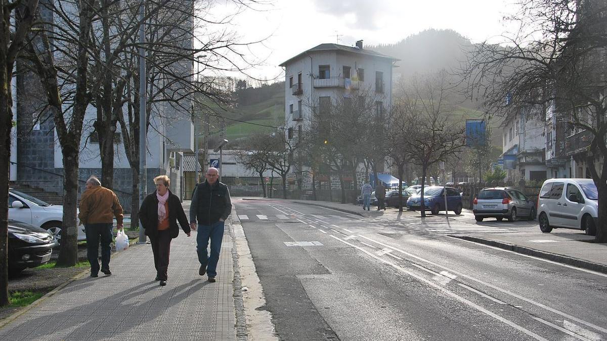 El barrio San Esteban de Tolosa