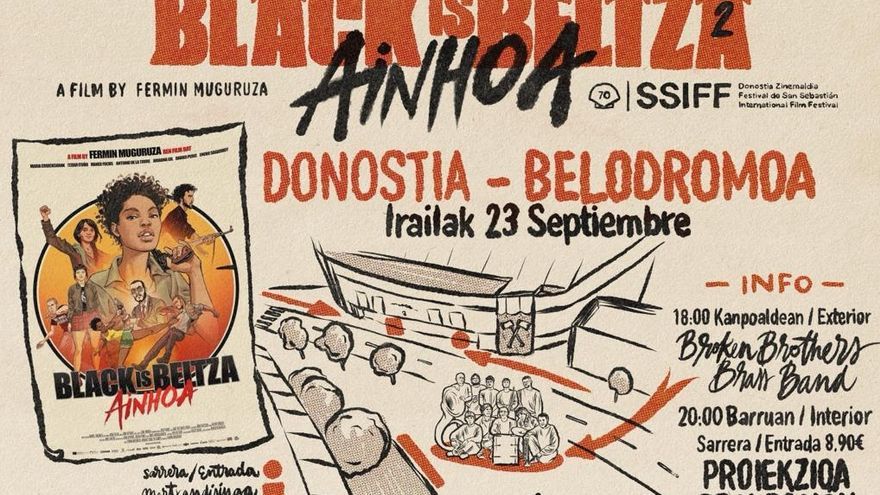 Cartel de la pel&iacute;cula &lsquo;Black is beltza II: Ainhoa&rsquo;.