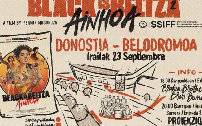 Cartel de la pel&iacute;cula &lsquo;Black is beltza II: Ainhoa&rsquo;.