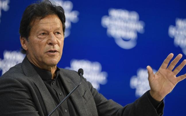 El ex primer ministro paquistaní, Imran Khan. El ex primer ministro paquistaní, Imran Khan.