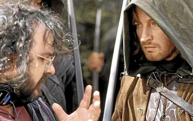Jackson en el rodaje de ‘El Señor de los Anillos’. | FOTO: NEW LINE CINEMA Jackson en el rodaje de ‘El Señor de los Anillos’. | FOTO: NEW LINE CINEMA
