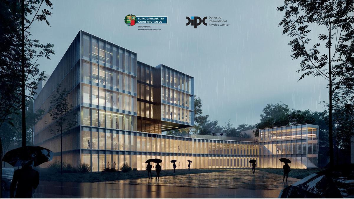 Futuro aspecto del nuevo edificio del DIPC.