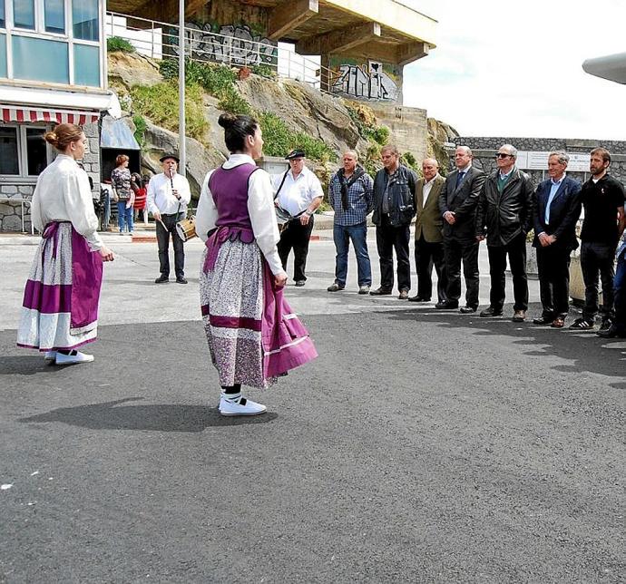 Inauguración del Día de la Anchoa en una edición anterior. Foto: N.G.