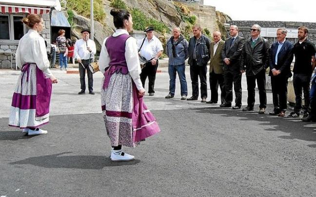 Inauguración del Día de la Anchoa en una edición anterior. Foto: N.G.
