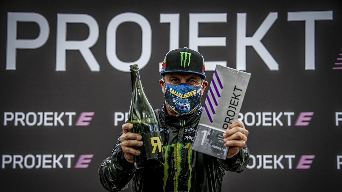 El piloto Ken Block.