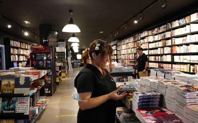 Imagen de archivo de una librería de Bilbao.