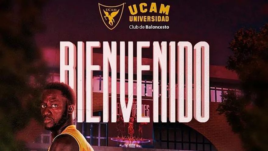 Ilimane Diop, tras fichar por el UCAM Murcia
