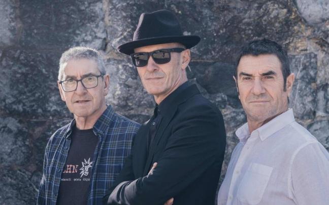 Josu Zabala, Gari y Txanpi en una imagen promocional reciente.
