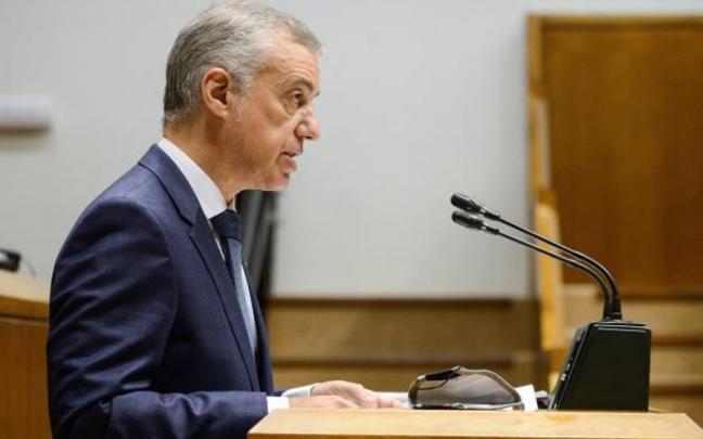 I&ntilde;igo Urkullu, en el Parlamento Vasco