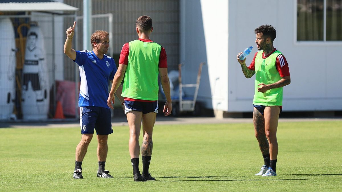 Entrenamiento de Osasuna (06/08/2022)