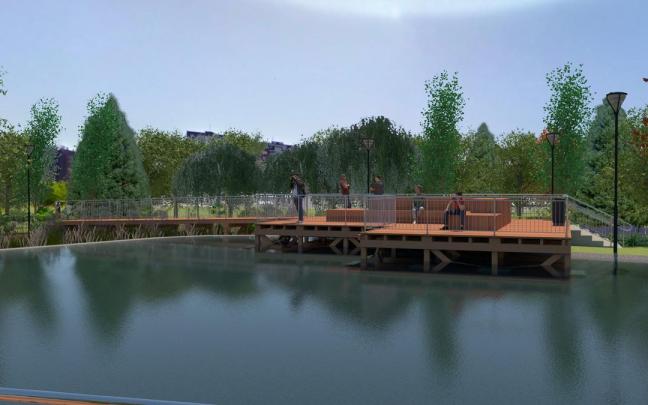 Así será el Parque Etxebarria de Bilbao tras la renovación Así será el Parque Etxebarria de Bilbao tras la renovación