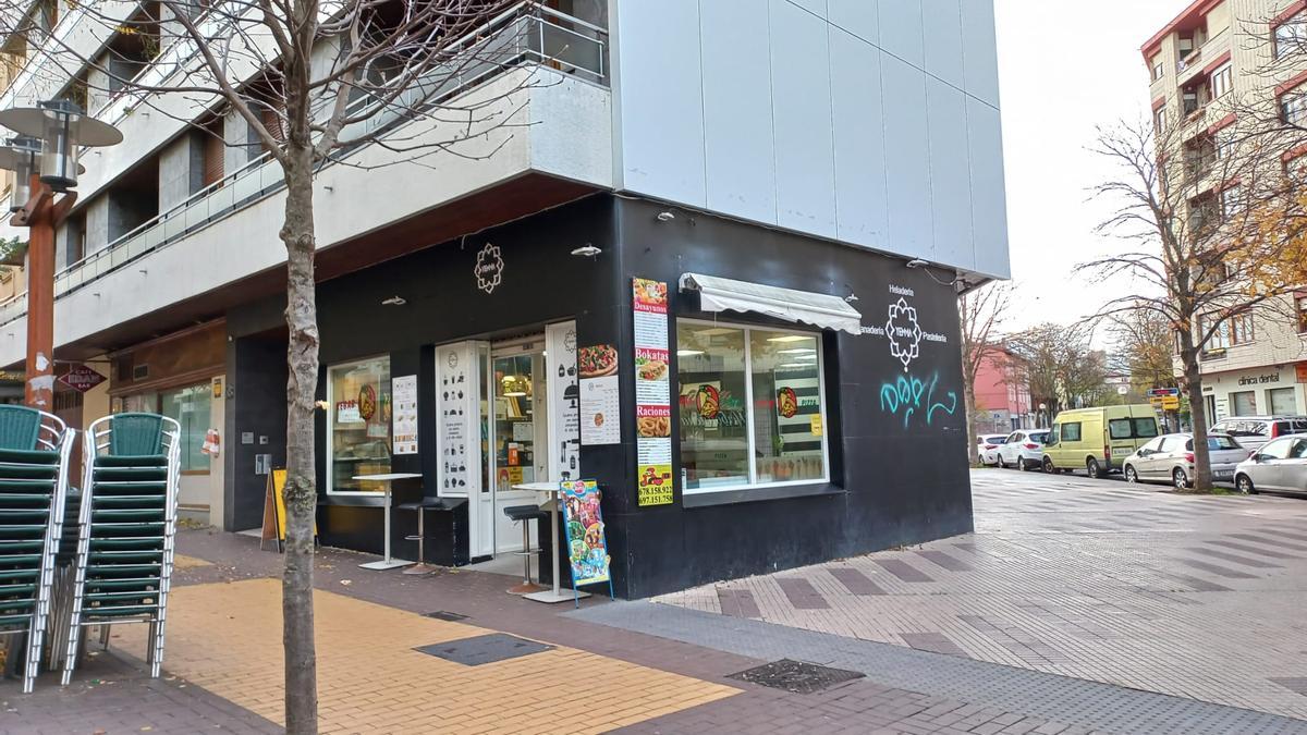 Exterior de la panadería Yemma en Judimendi