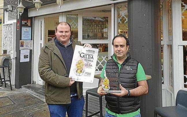 El bar Lauri se impuso el año pasado en la Ruta de la gilda de Laudio.