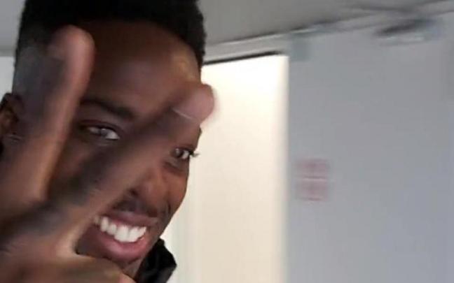 I&ntilde;aki Williams vuelve a entrenar con el Athletic tras su paso por el Mundial de Catar