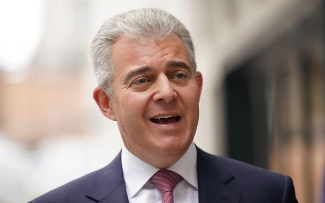 El ministro para Irlanda del Norte, Brandon Lewis.