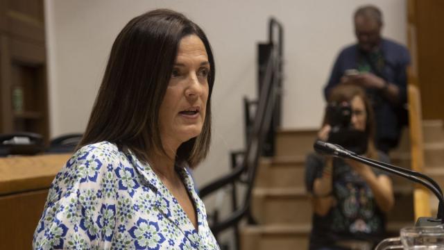 La consejera de Igualdad, Justicia y Pol&iacute;ticas Sociales Beatriz Artolazabal.