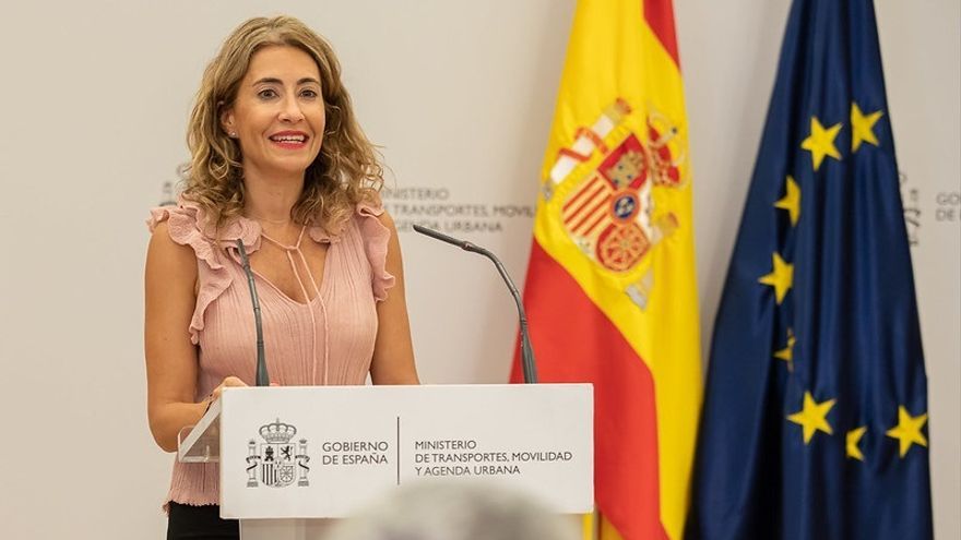 Raquel Sánchez, ministra de Transportes, Movilidad y Agenda Urbana.