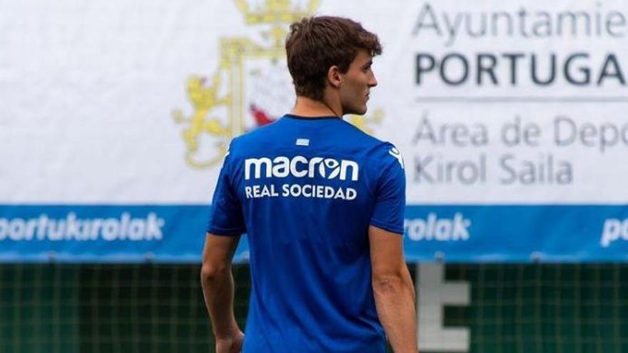 El joven Unai Arruabarrena.