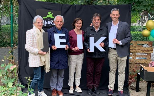 Varios participantes en la celebraci&oacute;n del 35 aniversario de Jeiki