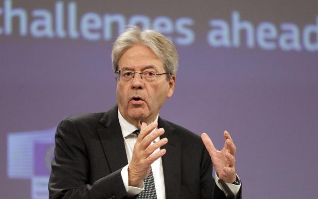 Paolo Gentiloni, comisario de Economía. Paolo Gentiloni, comisario de Economía.