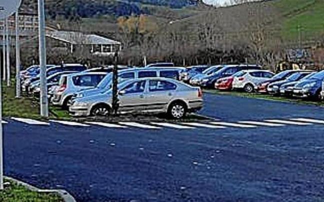 Nuevo parking en Amurrio.