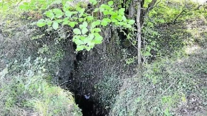 Sima donde fue hallado el cadáver