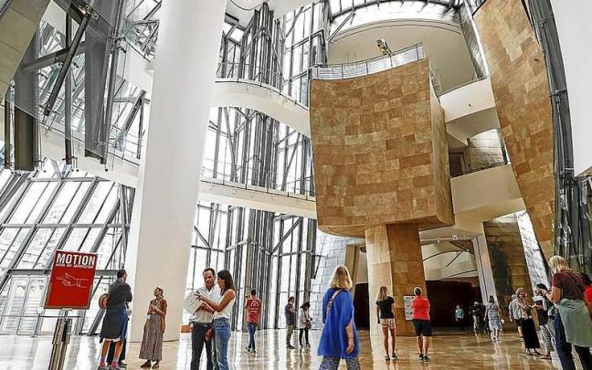 En el Guggenheim Bilbao.