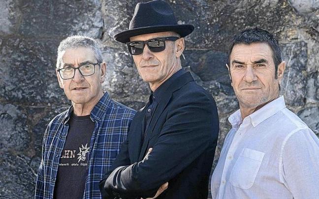 Josu Zabala, Gari y Txanpi en una imagen promocional reciente. | FOTO: IBAI ARRIETA