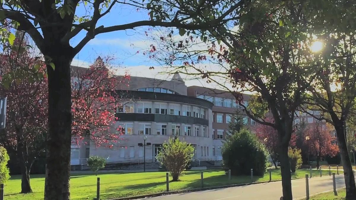 Exterior del edificio de Ciencias de la Salud de la UPNA