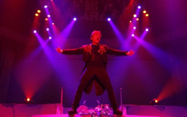 Iron Maiden volverá al BEC de Barakaldo en el mes de julio. En la imagen, concierto de 2014. Iron Maiden volverá al BEC de Barakaldo en el mes de julio. En la imagen, concierto de 2014.