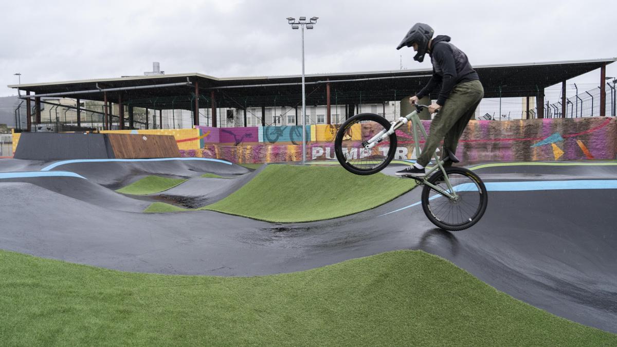 Así es el Pumptrack de Punta Zorrotza