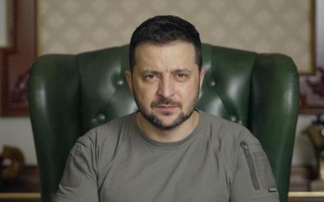 El presidente de Ucrania, Volodomir Zelenski.