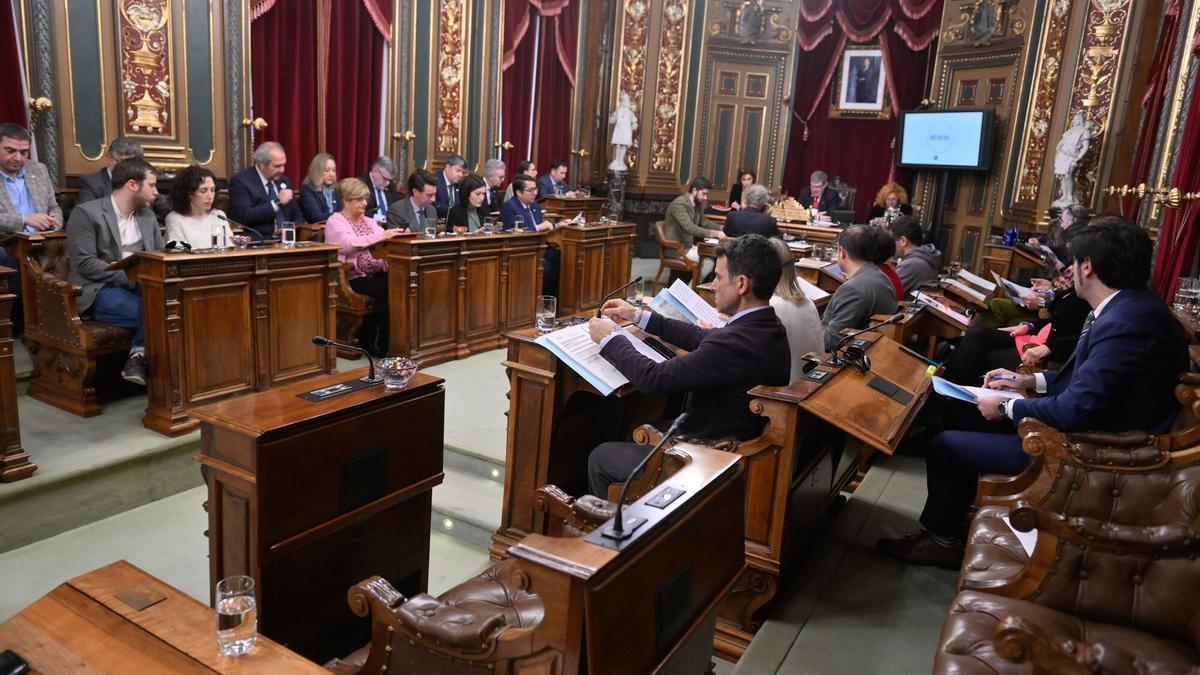 El pleno del Ayuntamiento de Bilbao ha aprobado este lunes los presupuestos para 203