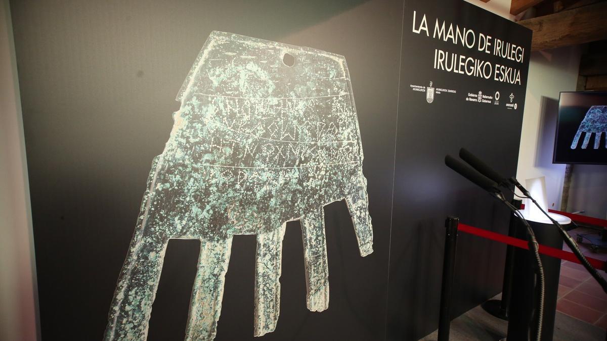 Presentación de 'La mano de Irulegi'