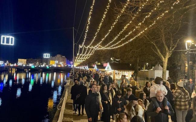 Mercado de Navidad en Donostia