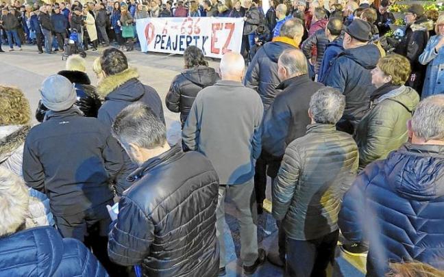 Bidesarien aurkako kontzentrazioa, 2020ko otsailean.