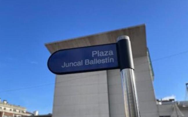 Cartel de la Plaza Juncal Ballestín Cartel de la Plaza Juncal Ballestín