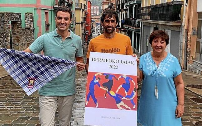 Abaroa alkatea, Julen Urdaibai eta Zumeta zinegotzia.