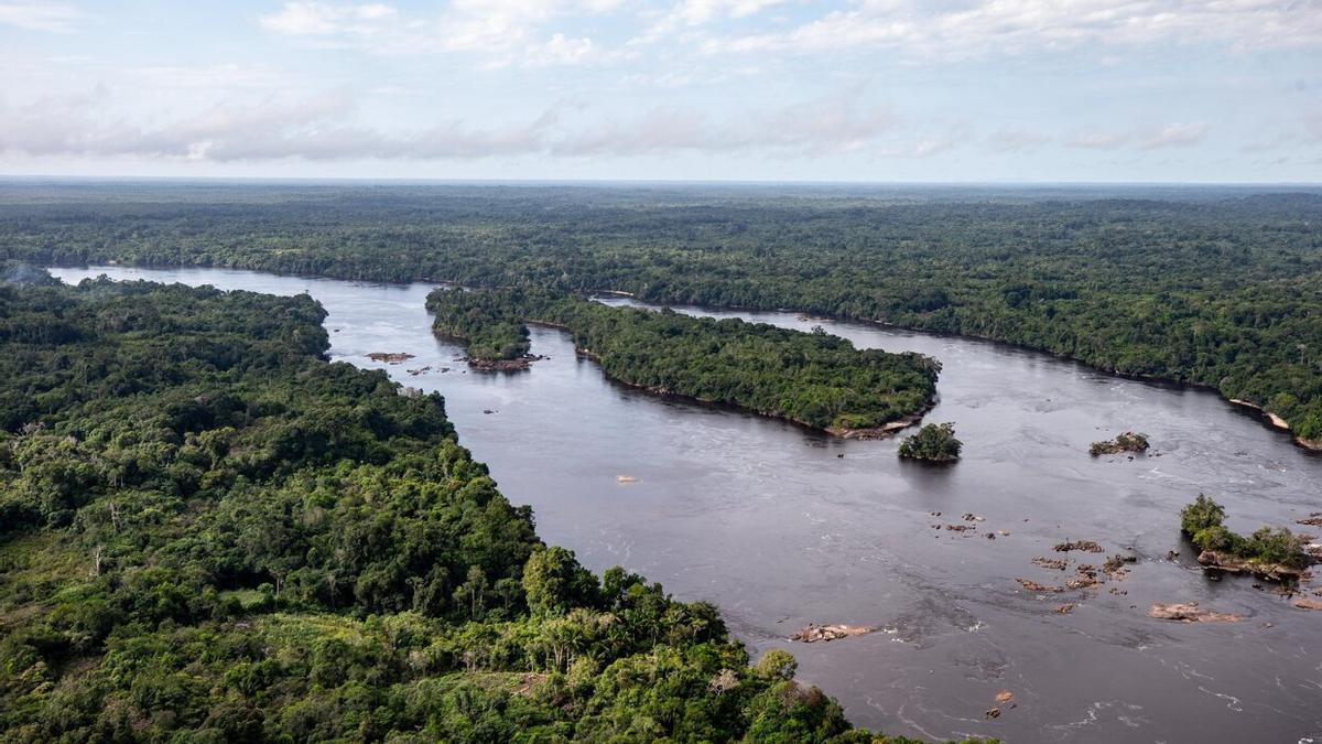 Vista de la Amazonía brasileña