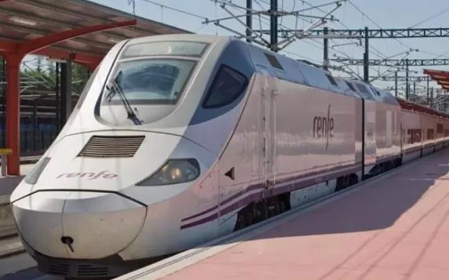 Imagen de archivo de un tren de Renfe Imagen de archivo de un tren de Renfe