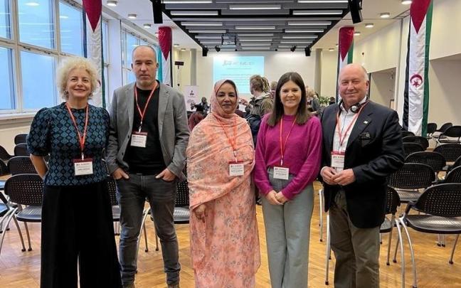 Una representación del Parlamento Vasco participa en la Conferencia Europea de Solidaridad y Apoyo al Pueblo Saharaui Una representación del Parlamento Vasco participa en la Conferencia Europea de Solidaridad y Apoyo al Pueblo Saharaui