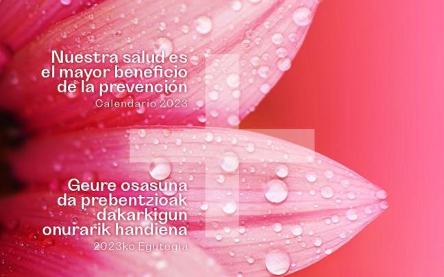 Portada del calendario