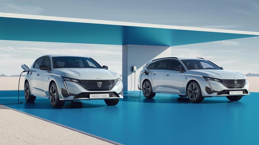 La nueva variante a batería del Peugeot 308 concilia potencia y autonomía.