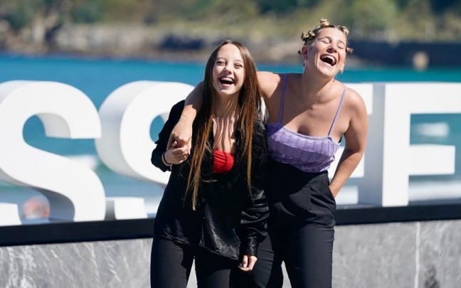 Las actrices de 'La maternal' Clara Quílez y Ángela Cervantes. Las actrices de 'La maternal' Clara Quílez y Ángela Cervantes.