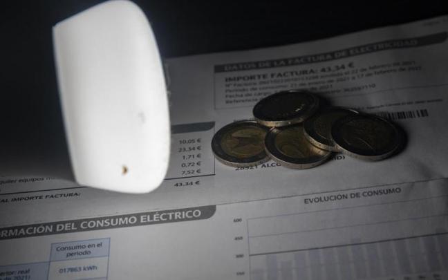 Una factura de la luz.