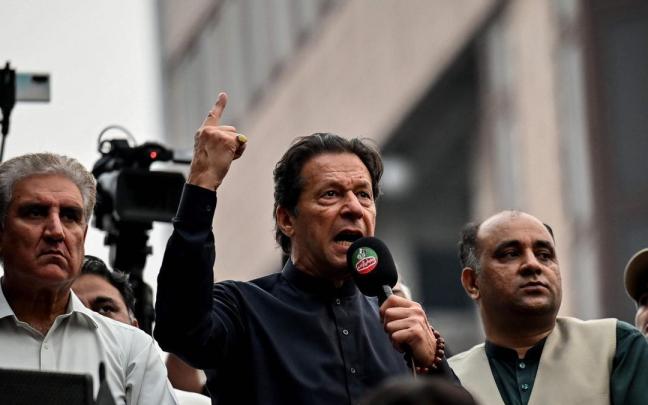 El exprimer ministro de Pakistán, Imran Khan.
